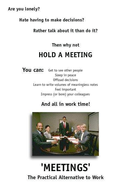 hold-meetings