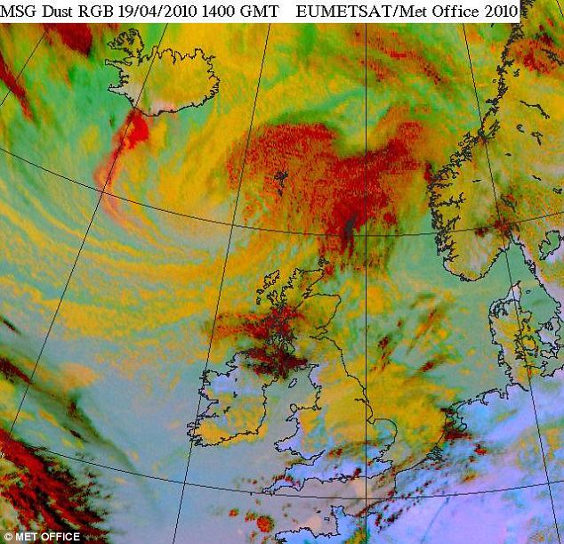 iceland volcano satellite pic