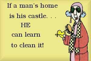 If a man's home is his castle..