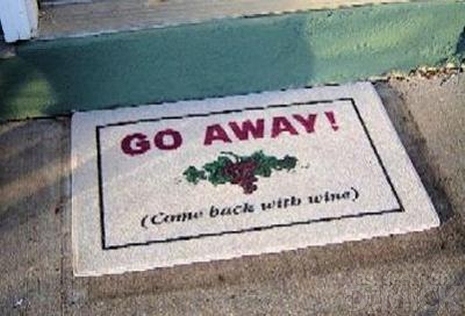 wine-doormat